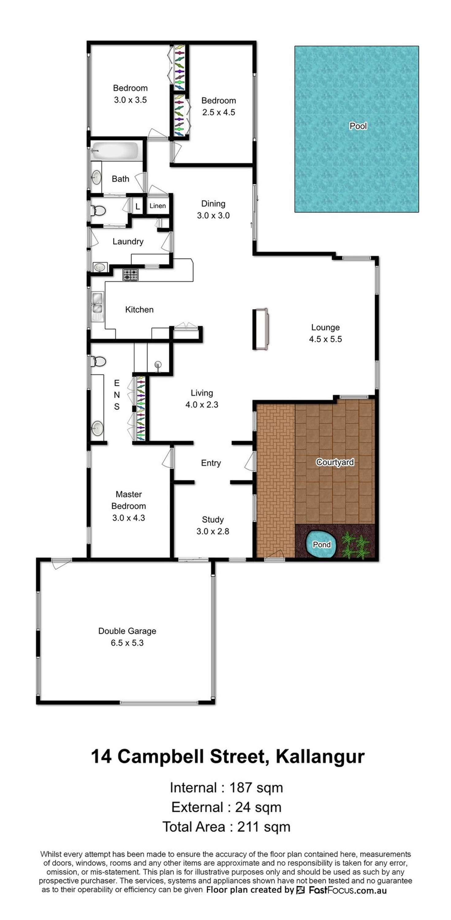 Floorplan of Homely house listing, 14 Campbell Street, Kallangur QLD 4503