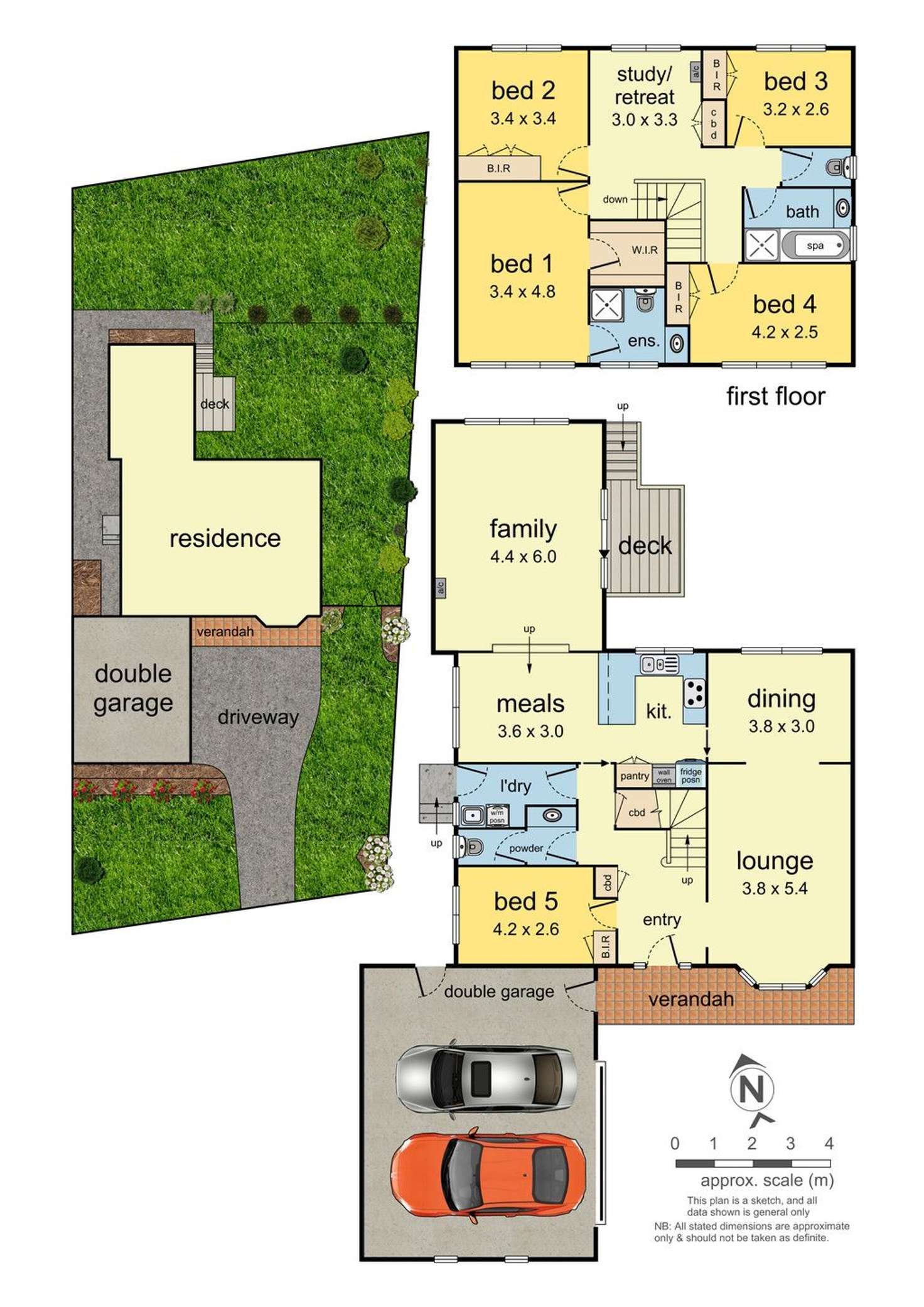 Floorplan of Homely house listing, 2 Katoomba Drive, Mulgrave VIC 3170