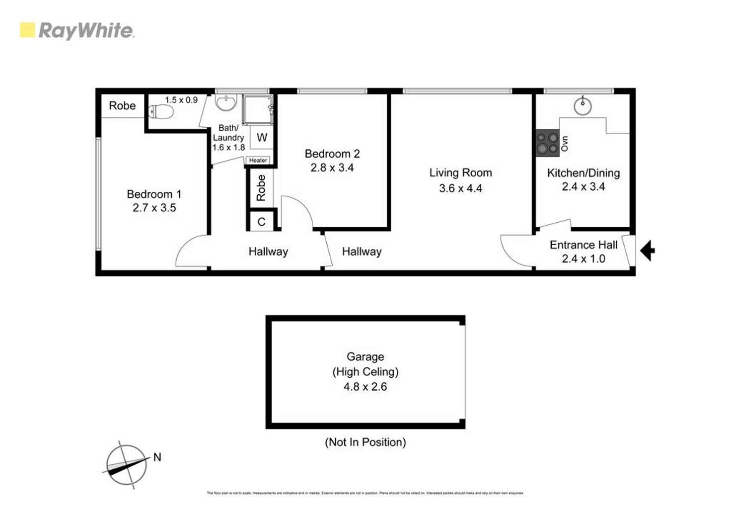 Floorplan of Homely house listing, 4/51 Napier Street, Footscray VIC 3011