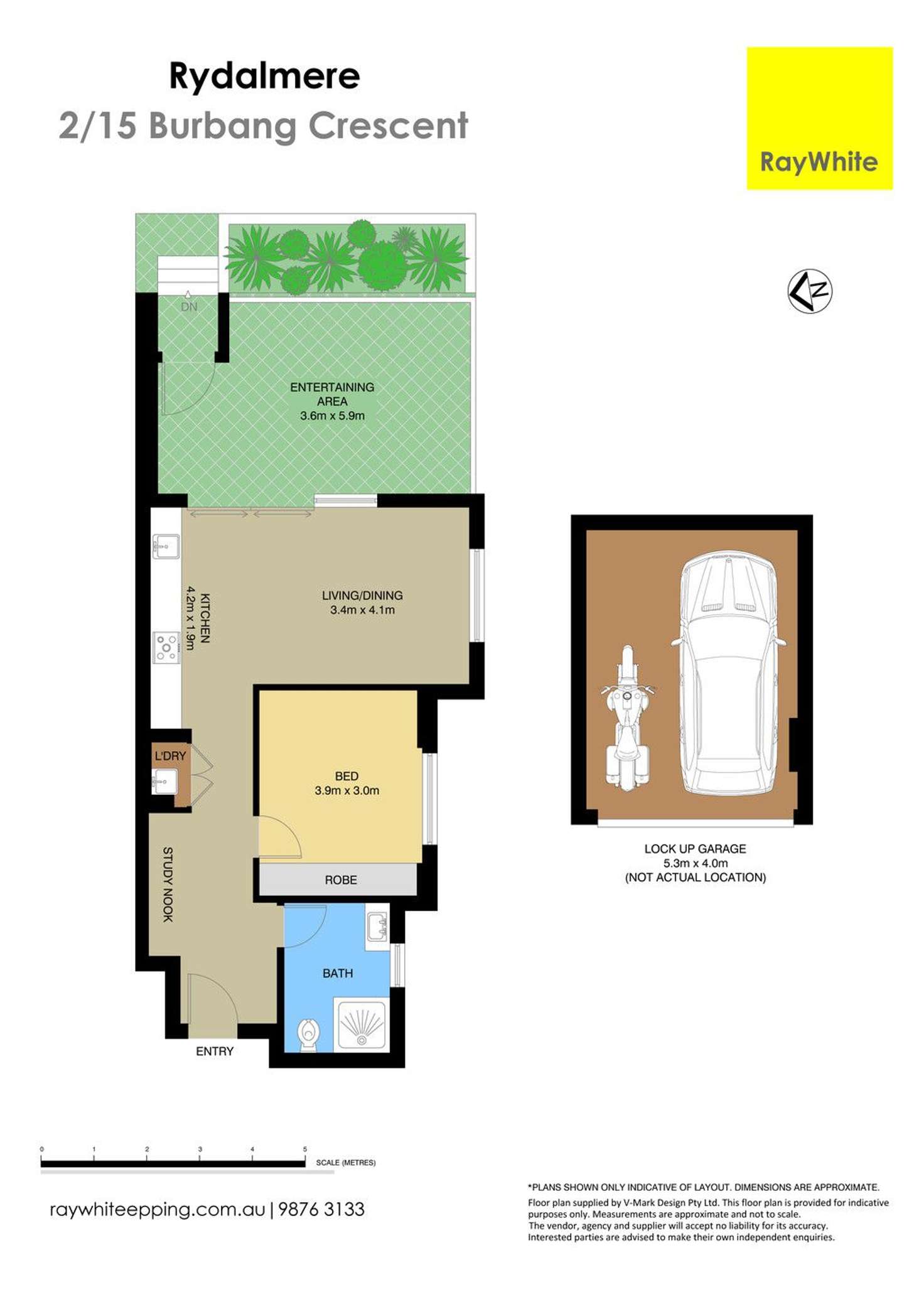 Floorplan of Homely apartment listing, 2/15 Burbang Crescent, Rydalmere NSW 2116
