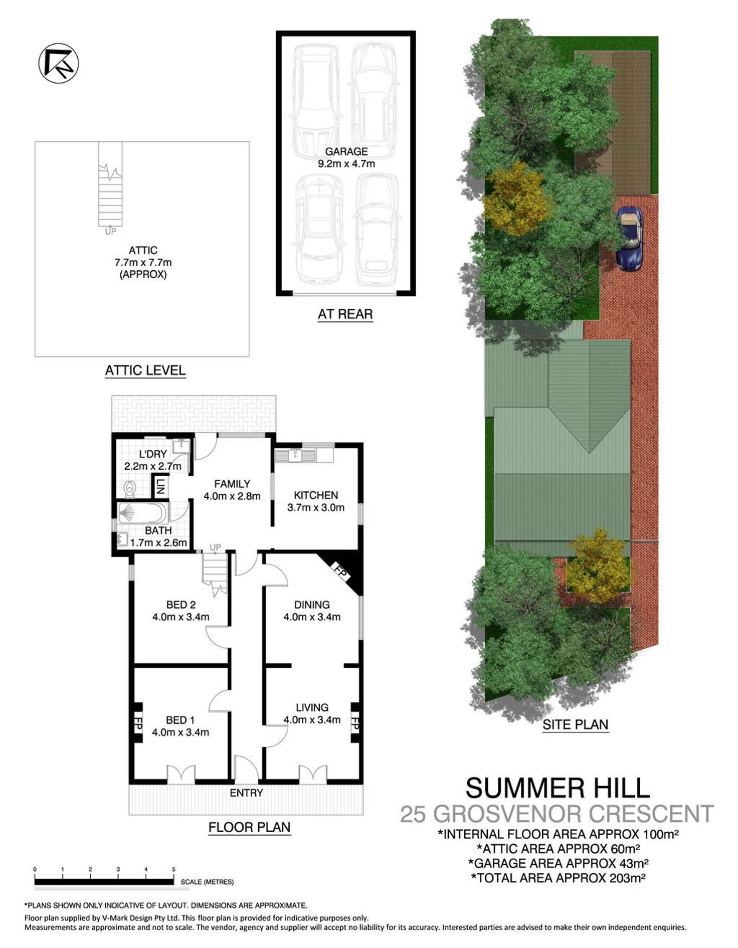Floorplan of Homely house listing, 25 Grosvenor Crescent, Summer Hill NSW 2130