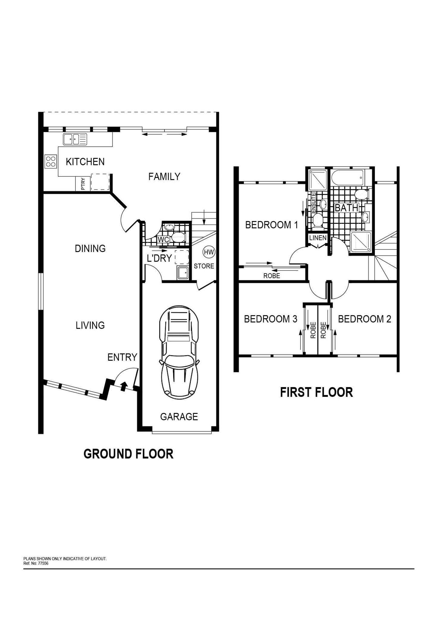 Floorplan of Homely townhouse listing, 19/19 Aspinall Street, Watson ACT 2602
