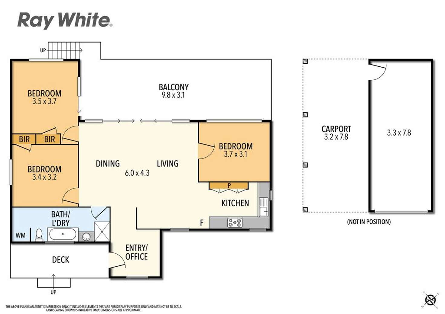 Floorplan of Homely house listing, 27a Wolfenden Street, Rhyll VIC 3923