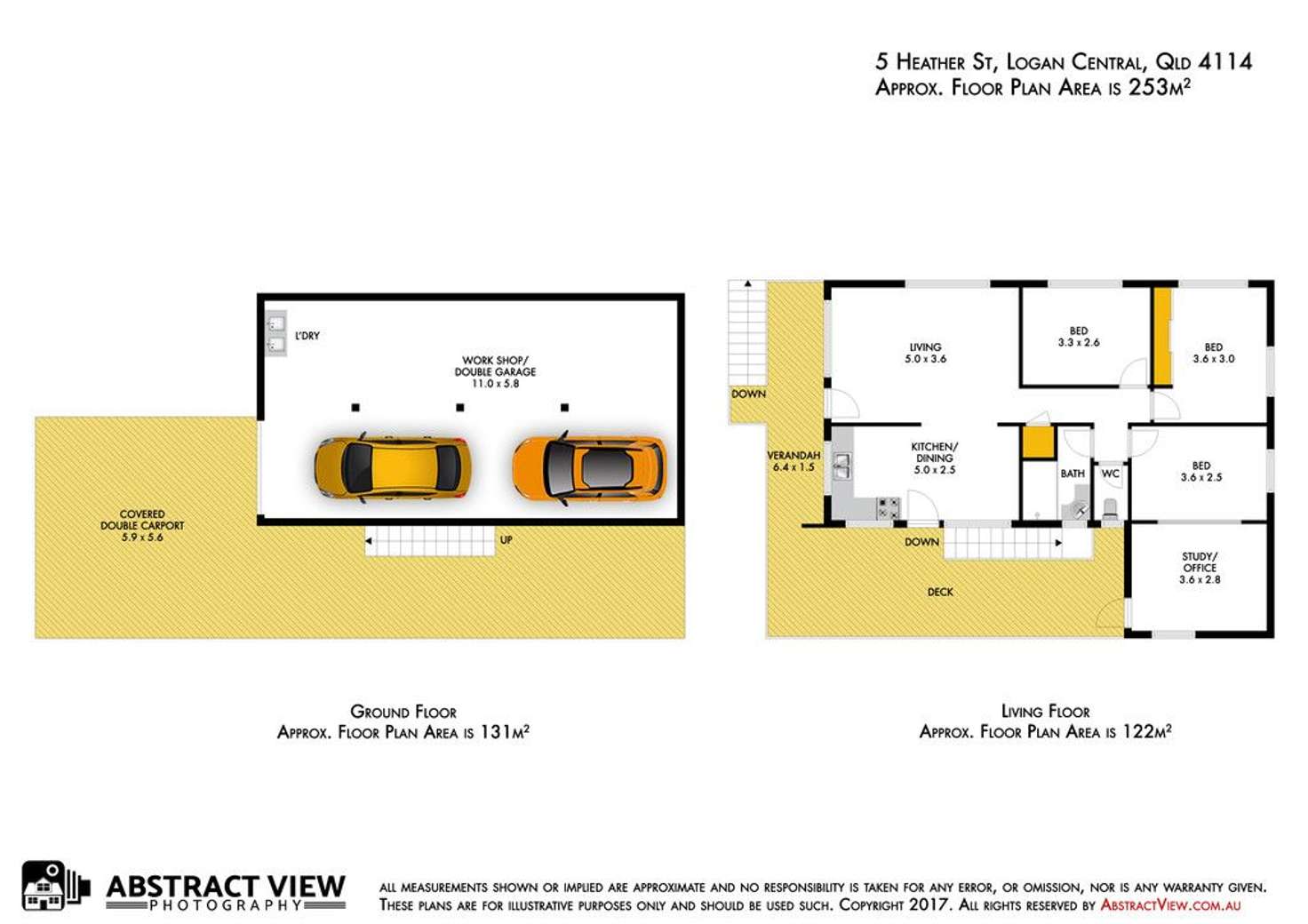 Floorplan of Homely house listing, 5 Heather Street, Logan Central QLD 4114