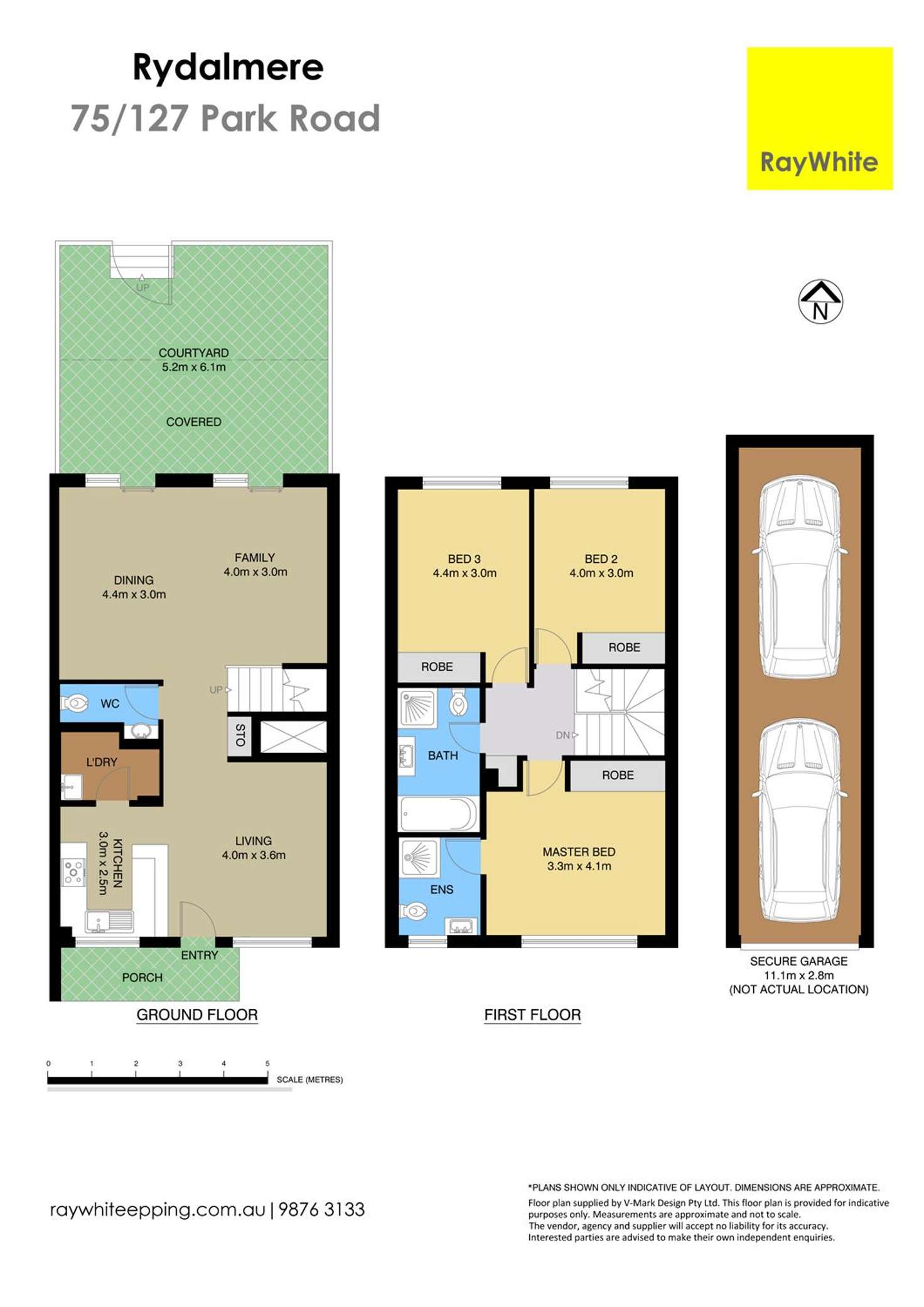 Floorplan of Homely townhouse listing, 75/127 Park Road, Rydalmere NSW 2116