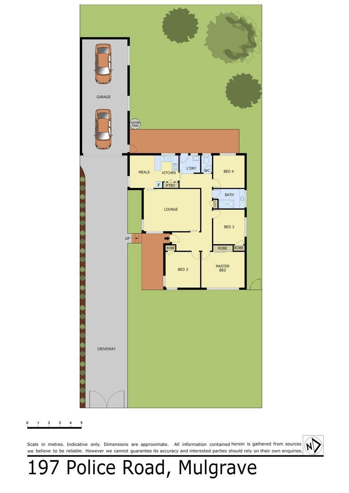 Floorplan of Homely house listing, 197 Police Road, Mulgrave VIC 3170
