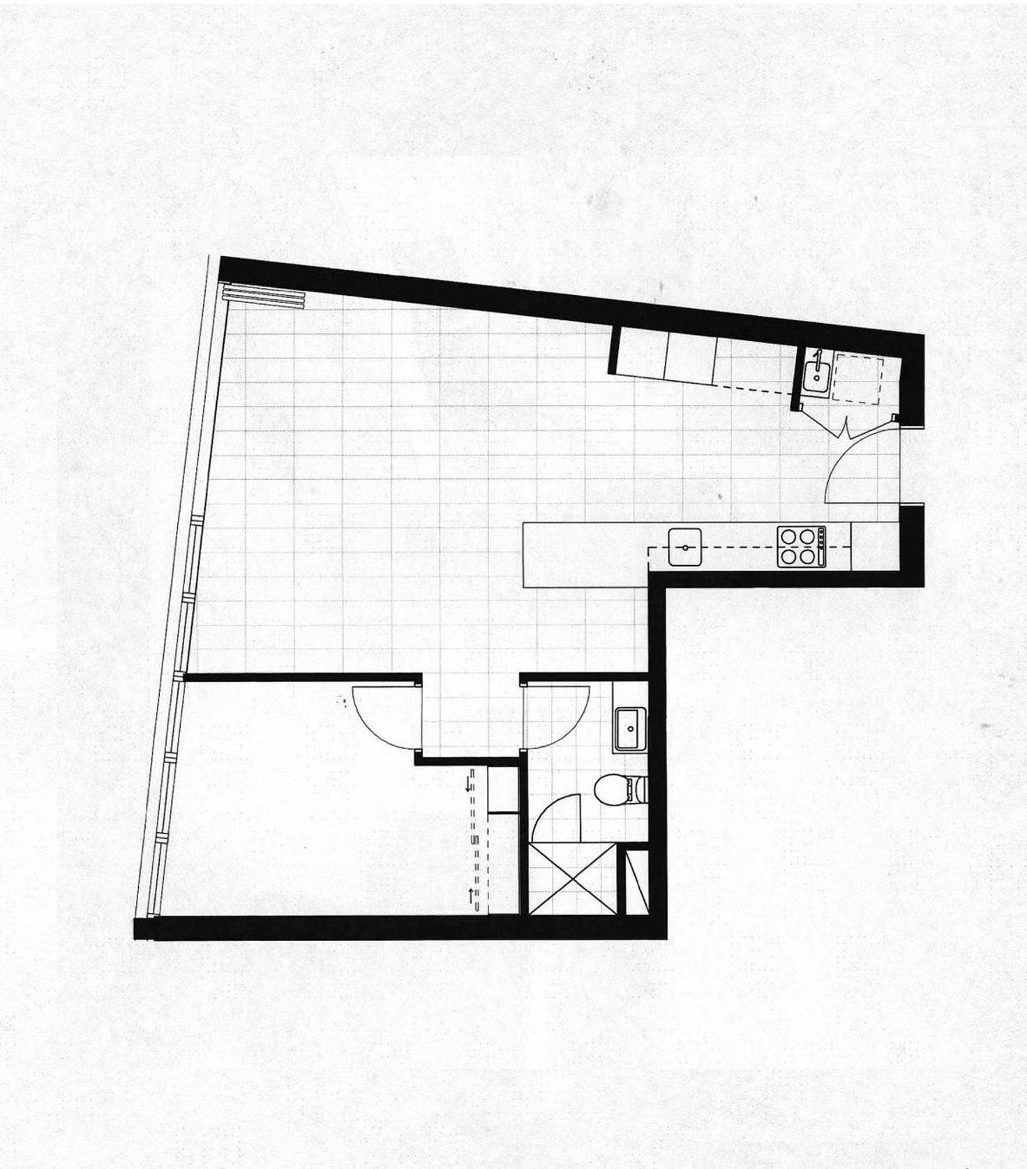 Floorplan of Homely apartment listing, 11410/88 Doggett Street, Newstead QLD 4006