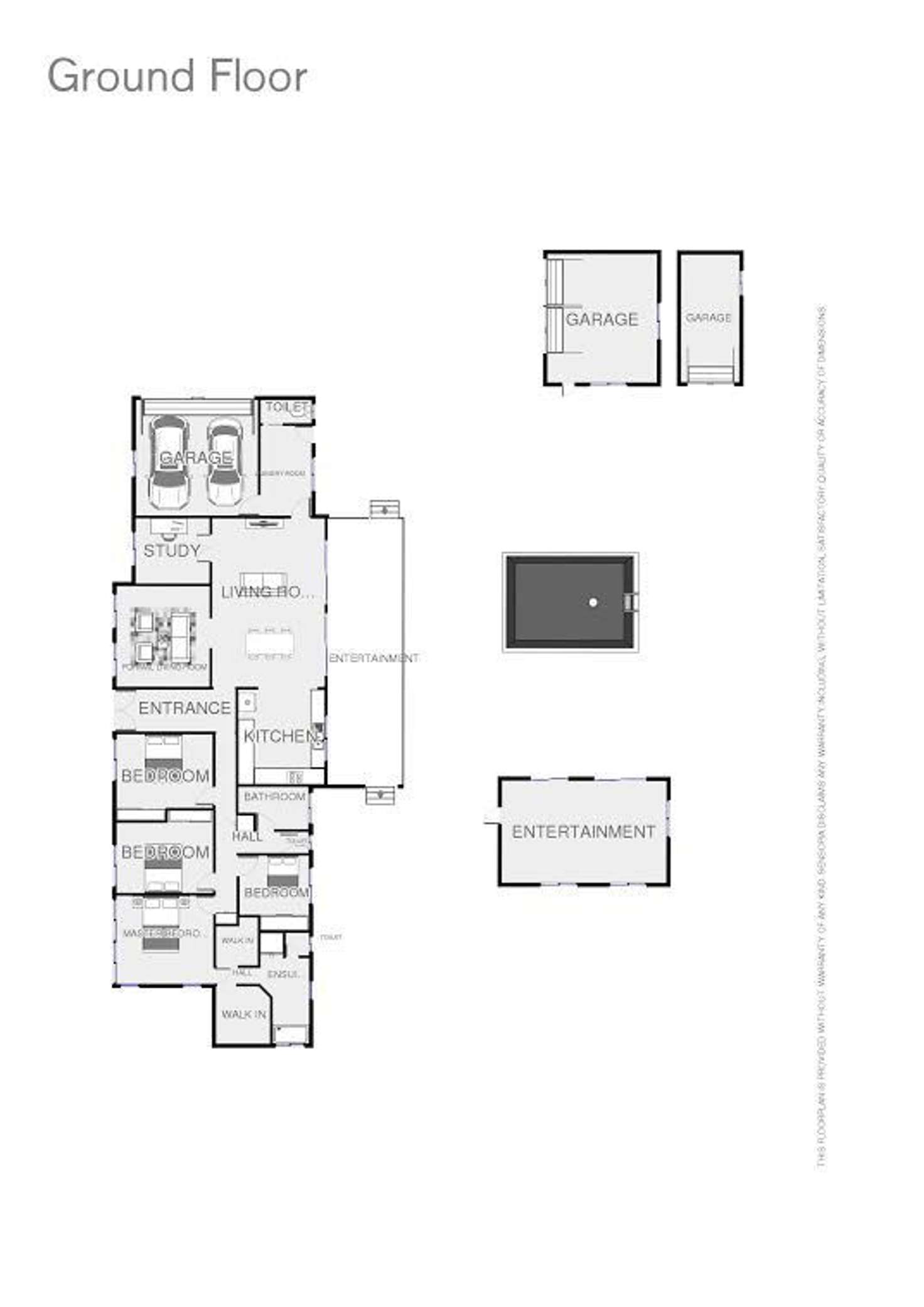Floorplan of Homely house listing, 7 Chevrolet Court, Joyner QLD 4500