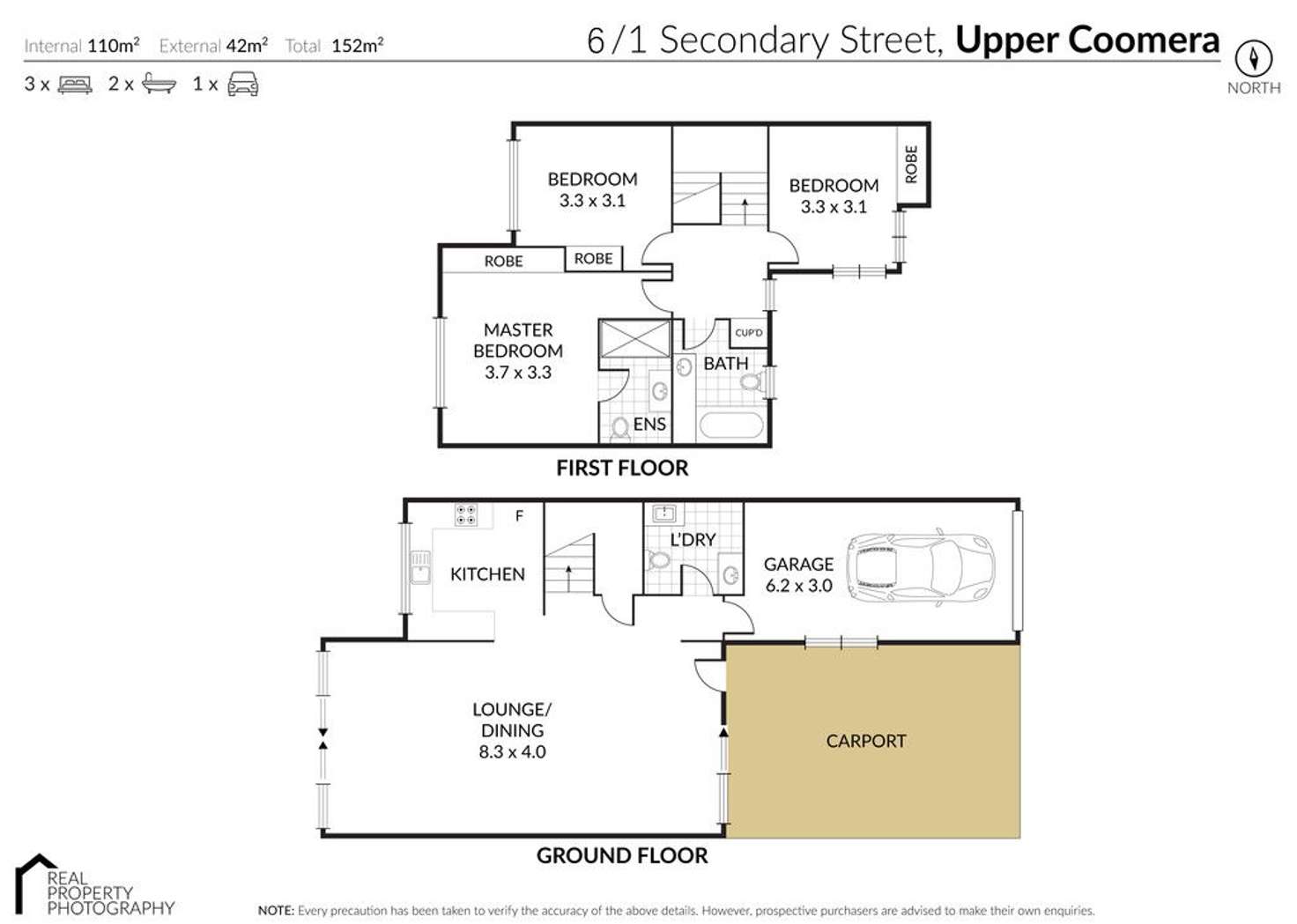 Floorplan of Homely house listing, 6/1 Secondary Street, Upper Coomera QLD 4209