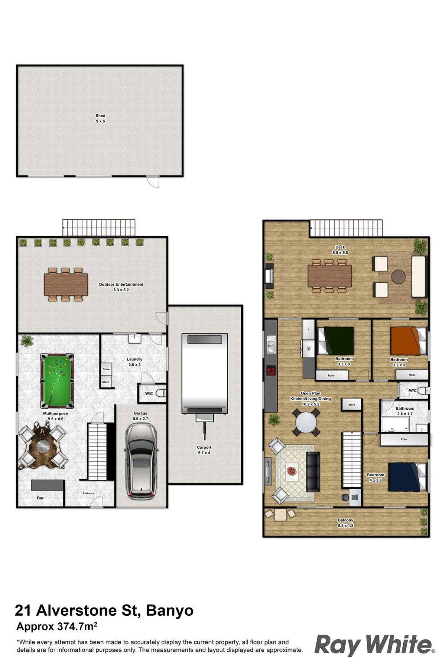 Floorplan of Homely house listing, 21 Alverstone Street, Banyo QLD 4014