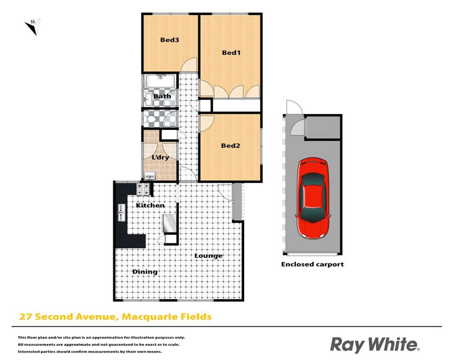 Floorplan of Homely semiDetached listing, Address available on request