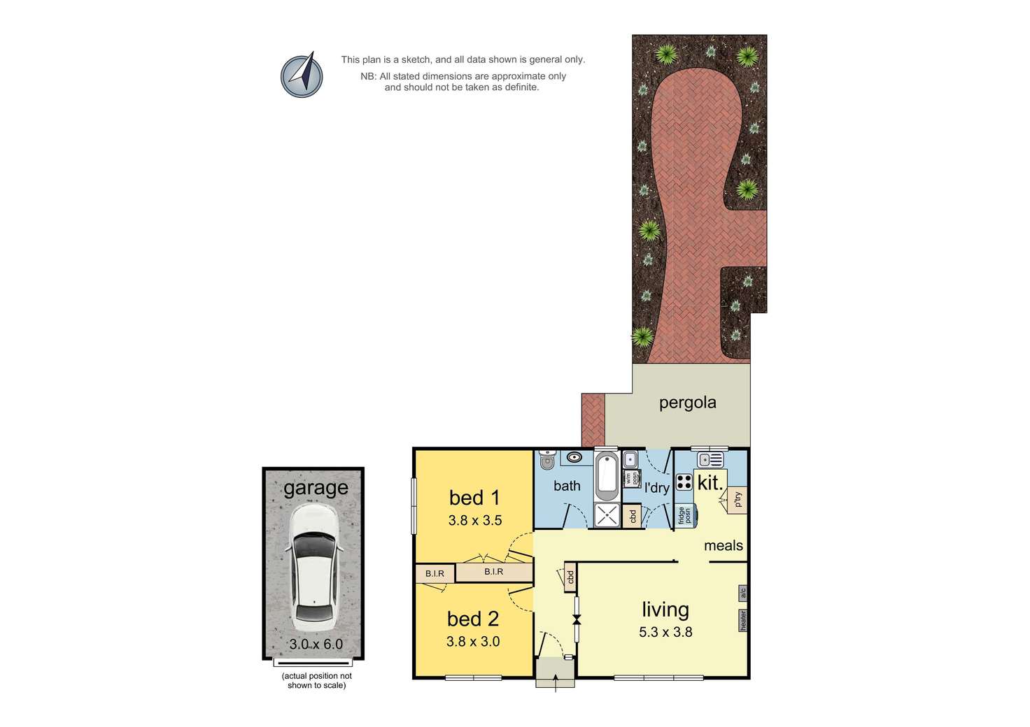 Floorplan of Homely unit listing, 9/102-108 Croydon Road, Croydon VIC 3136