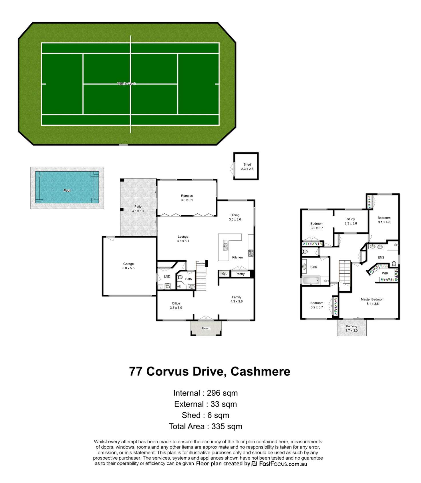 Floorplan of Homely house listing, 77 Corvus Drive, Cashmere QLD 4500