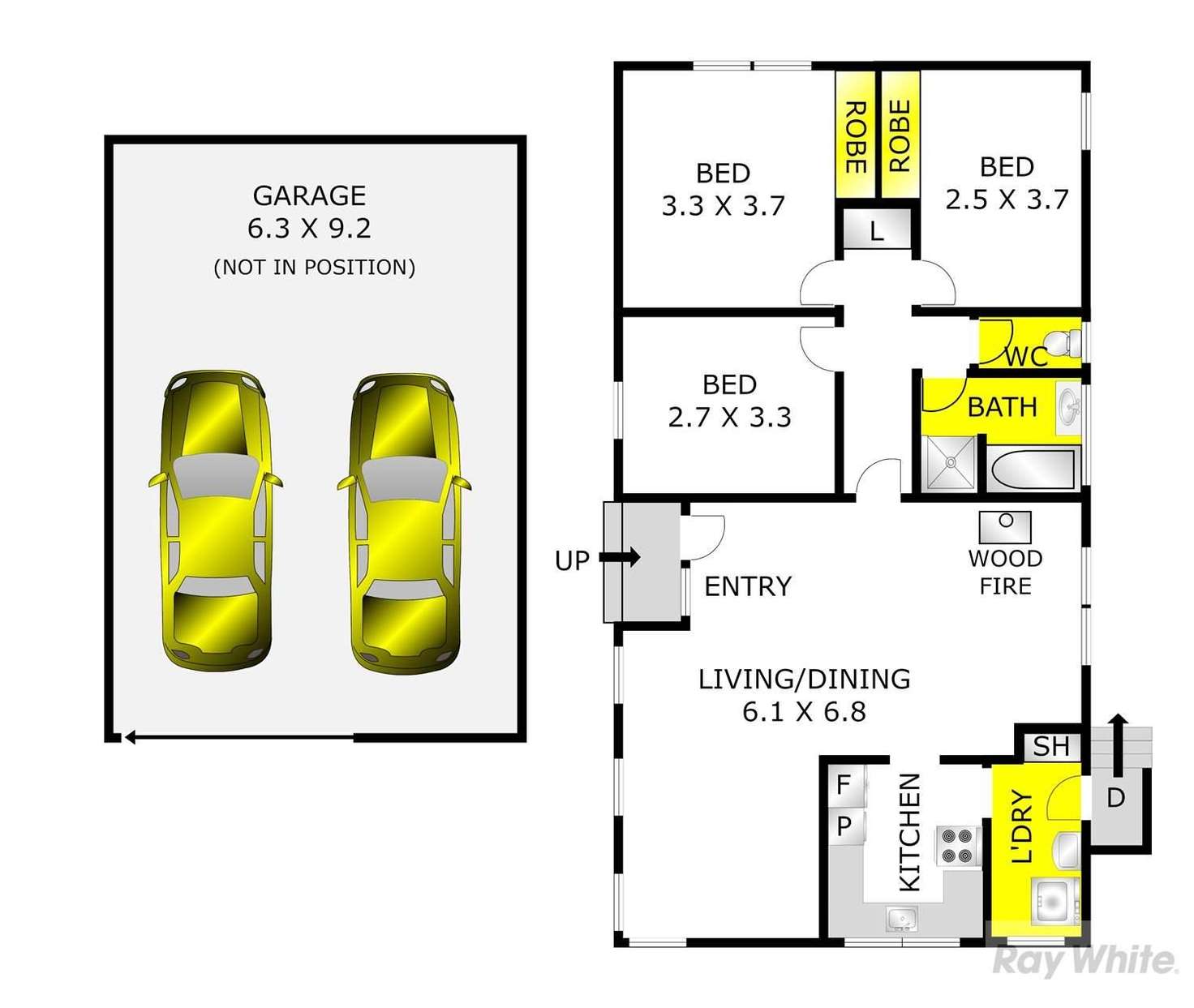 Floorplan of Homely house listing, 39 Howitt Avenue, Corio VIC 3214