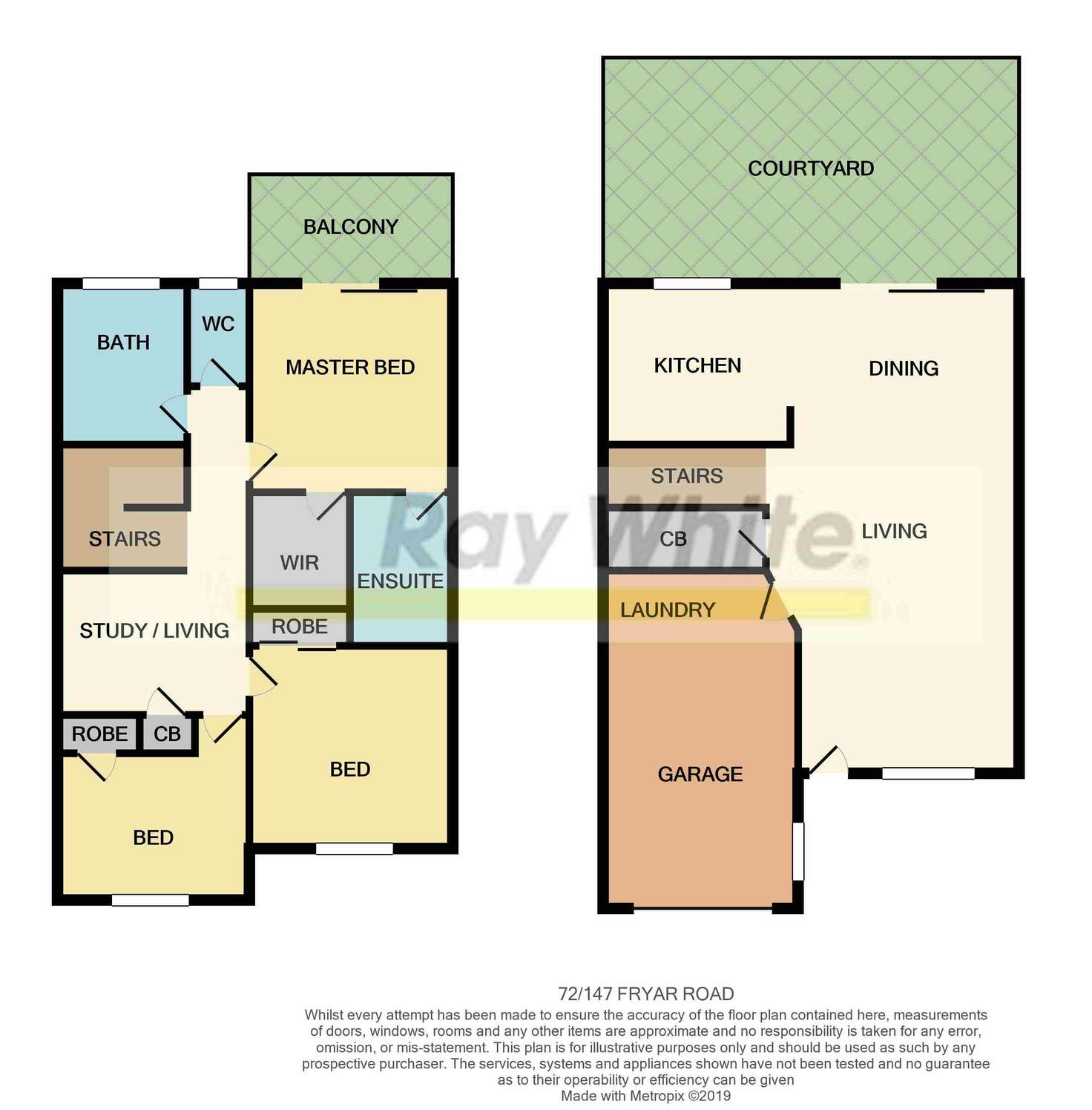 Floorplan of Homely townhouse listing, 72/147-153 Fryar Road, Eagleby QLD 4207