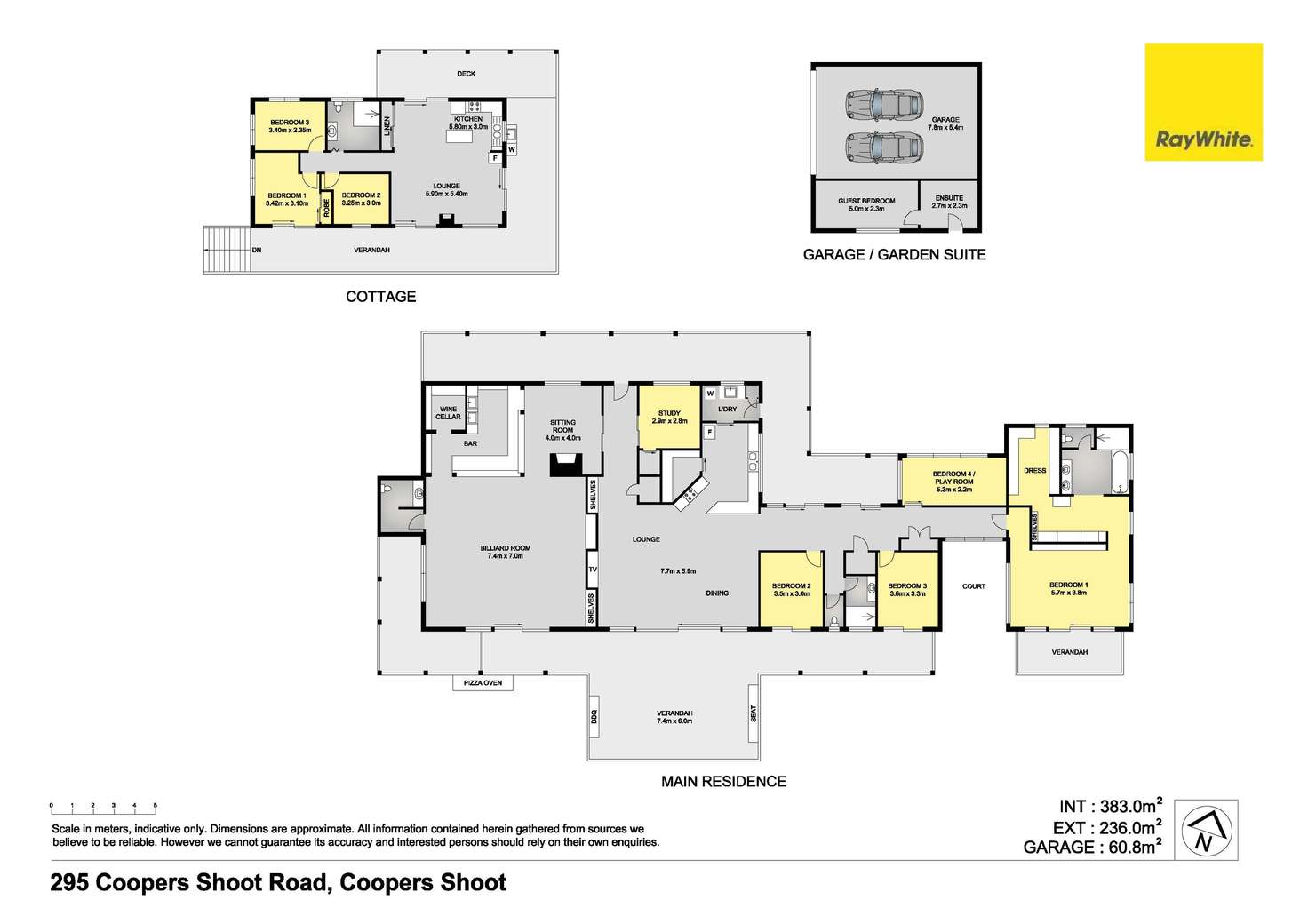 Floorplan of Homely house listing, 295 Coopers Shoot Road, Coopers Shoot NSW 2479