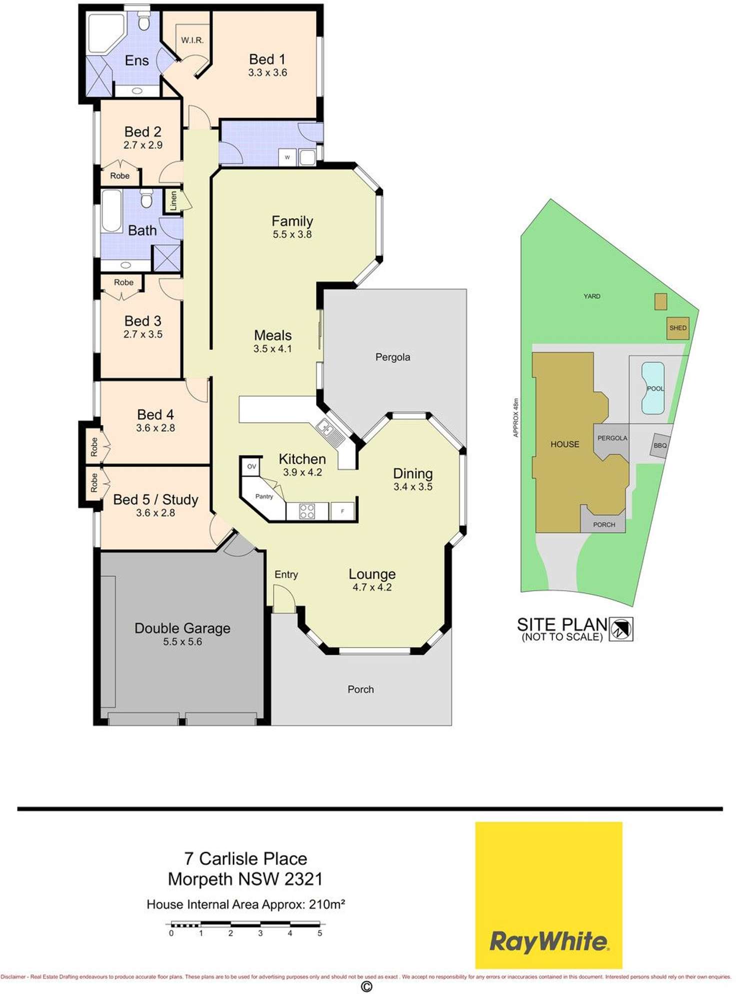 Floorplan of Homely house listing, 7 Carlisle Place, Morpeth NSW 2321