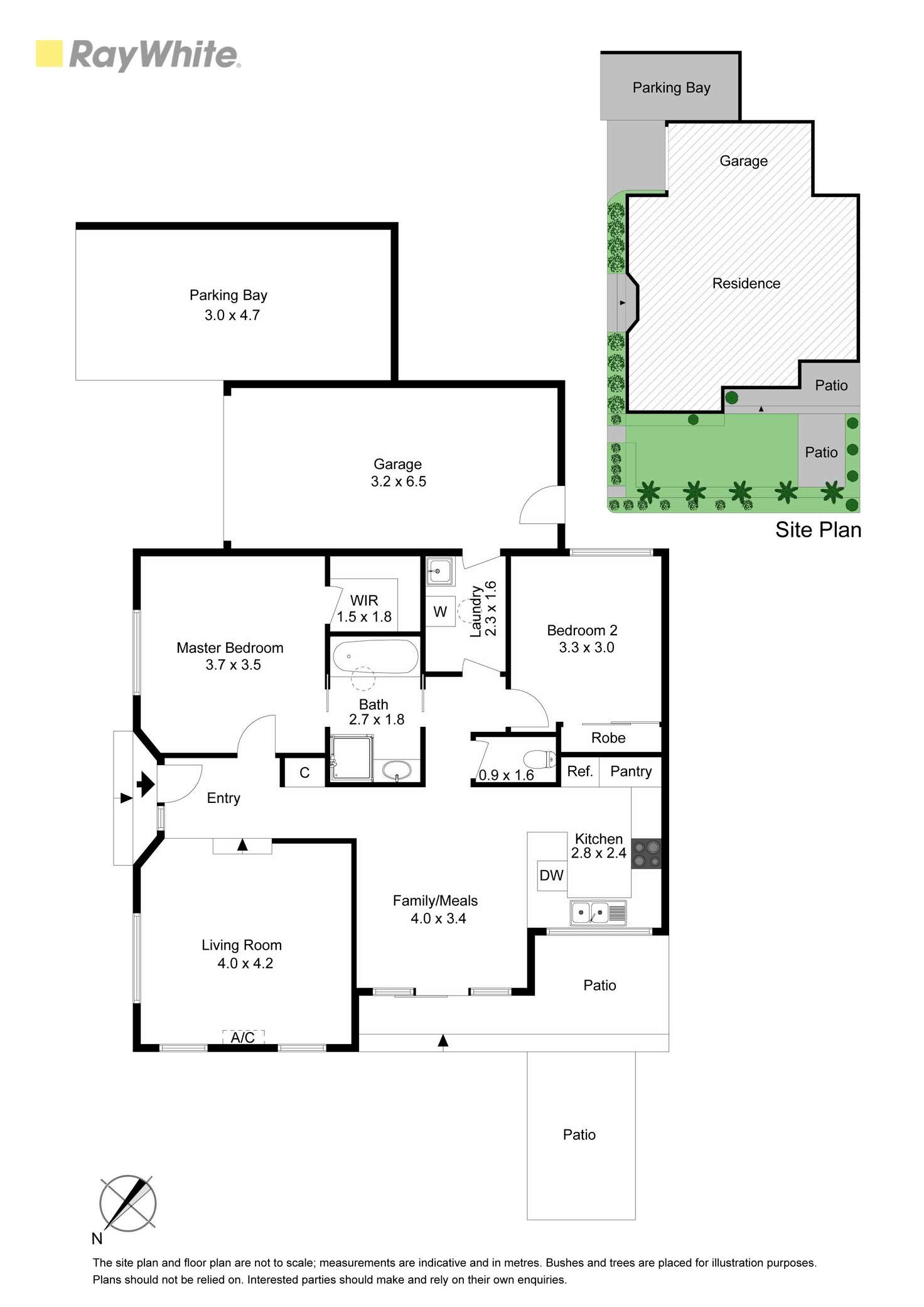 Floorplan of Homely unit listing, 1/49 Yuille Street, Frankston VIC 3199