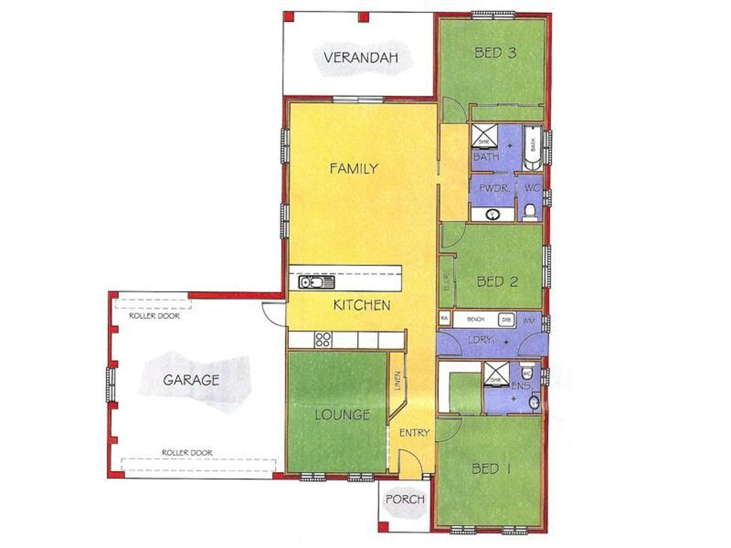 Floorplan of Homely house listing, 13 Mirrul Street, Glenfield Park NSW 2650