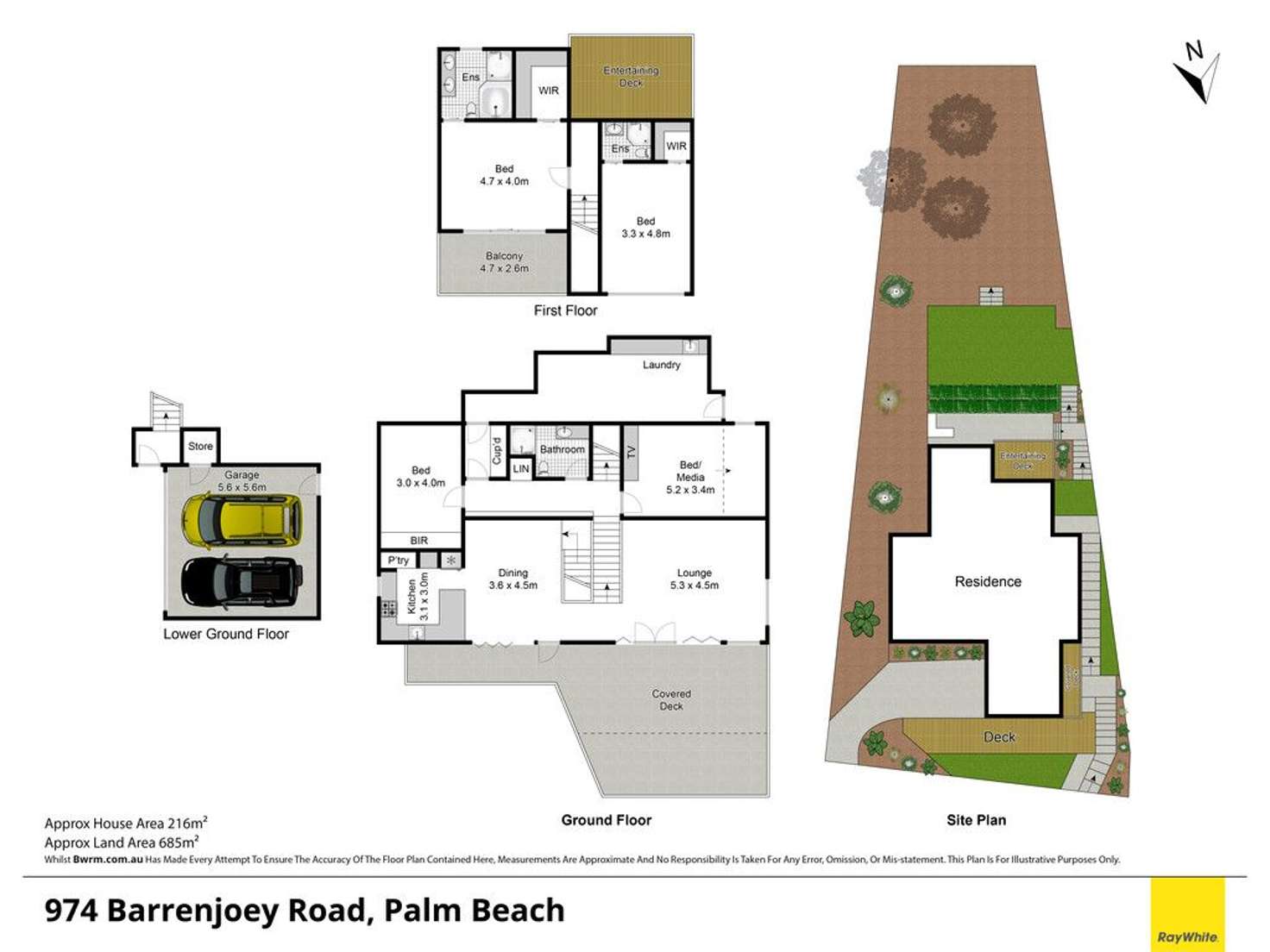 Floorplan of Homely house listing, 974 Barrenjoey Road, Palm Beach NSW 2108