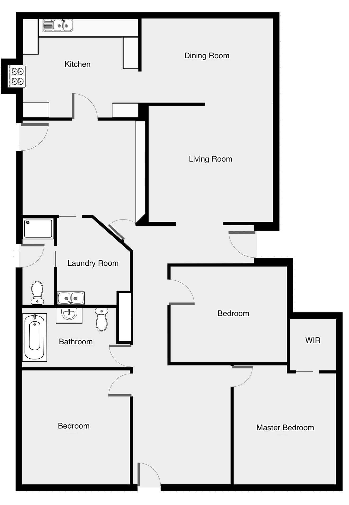 Floorplan of Homely house listing, 36 Quandong Avenue, Merbein VIC 3505
