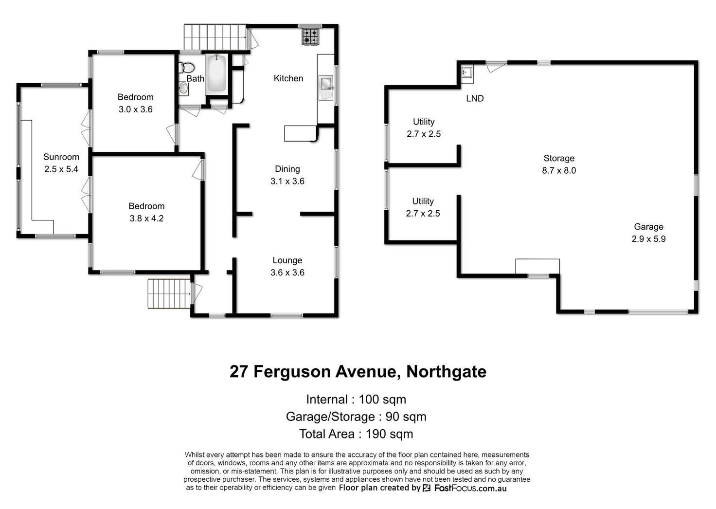 Floorplan of Homely house listing, 27 Ferguson Avenue, Northgate QLD 4013