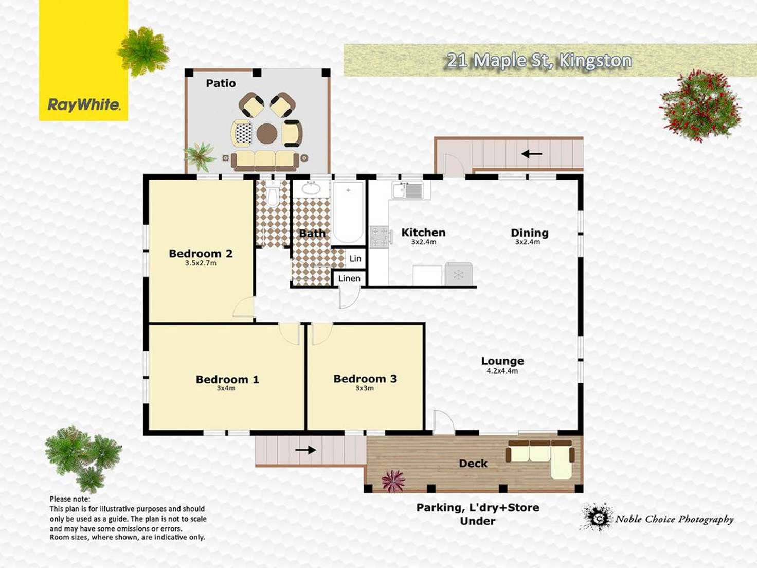 Floorplan of Homely house listing, 21 Maple Street, Kingston QLD 4114