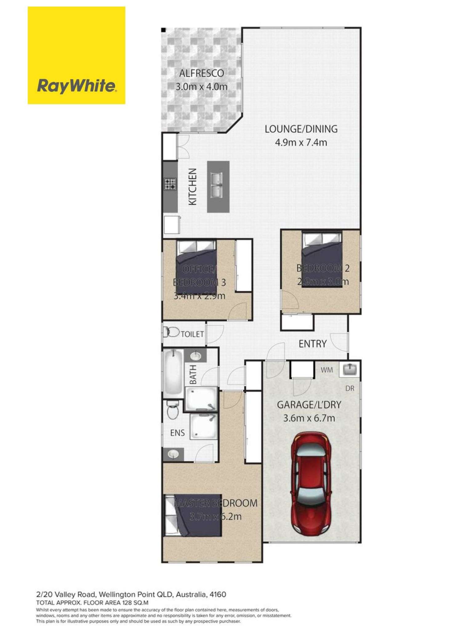 Floorplan of Homely house listing, 2/20-26 Valley Road, Wellington Point QLD 4160