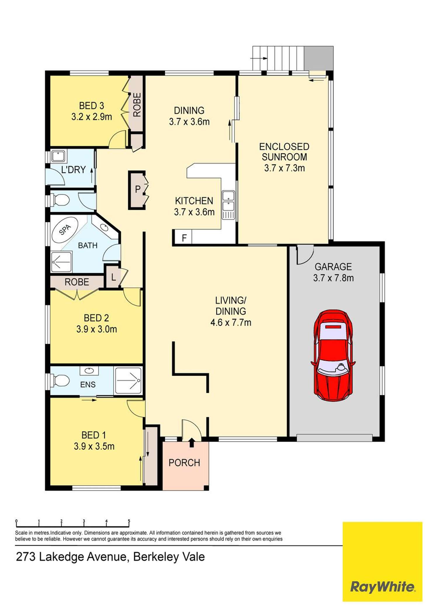 Floorplan of Homely house listing, 273 Lakedge Avenue, Berkeley Vale NSW 2261