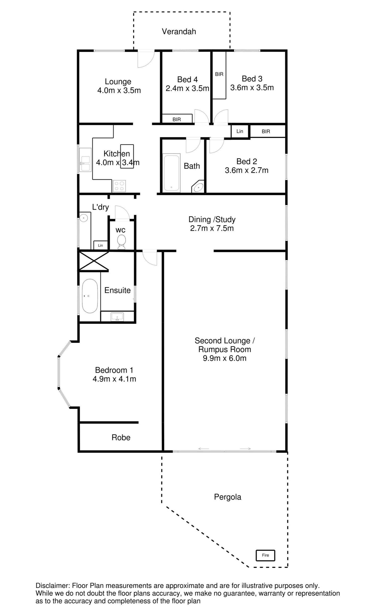 Floorplan of Homely house listing, 146 Commercial Street East, Mount Gambier SA 5290