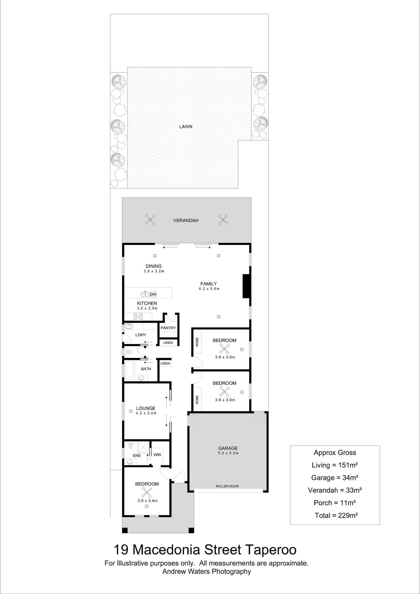 Floorplan of Homely house listing, 19 Macedonia Street, Taperoo SA 5017