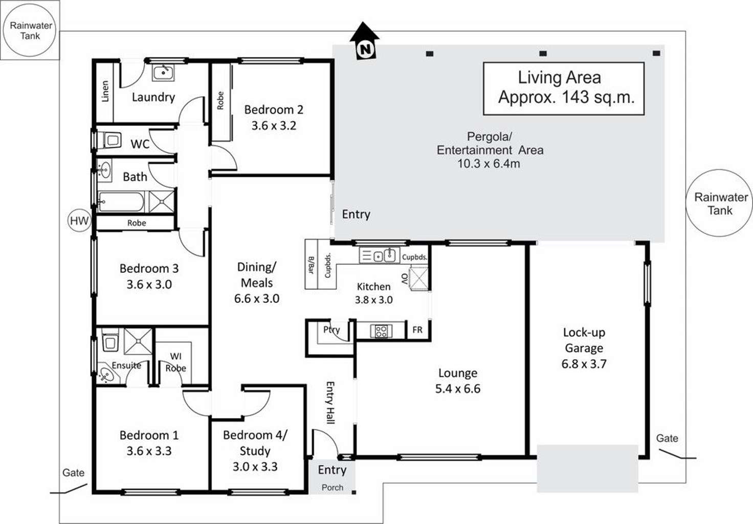 Floorplan of Homely house listing, 8 Xanadu Court, Berri SA 5343