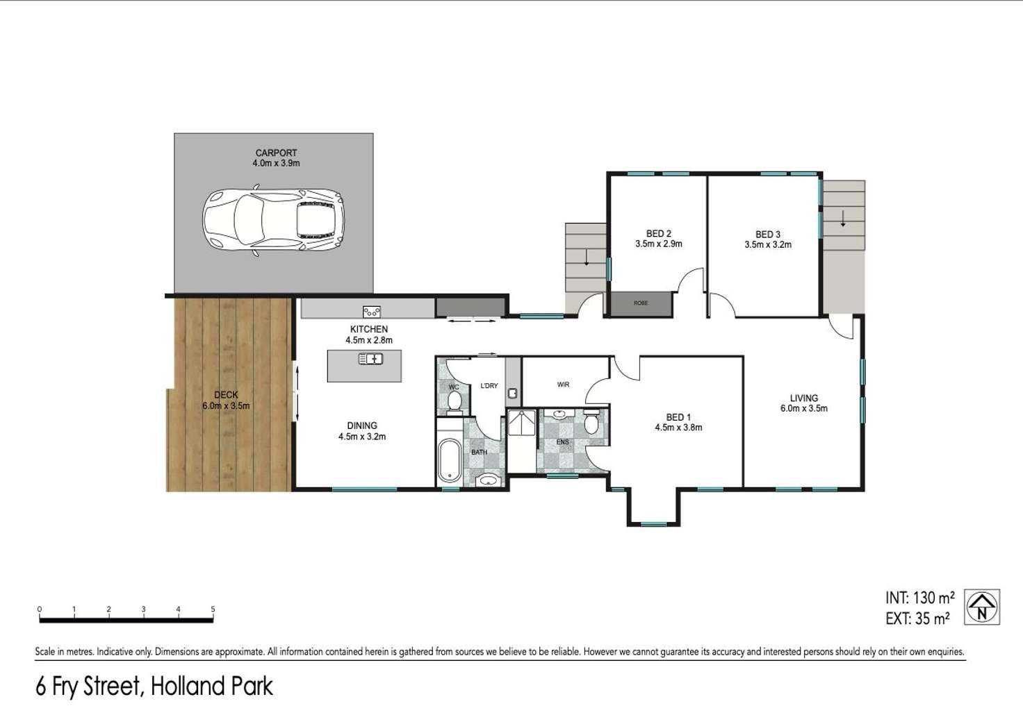 Floorplan of Homely house listing, 6 Fry Street, Holland Park QLD 4121