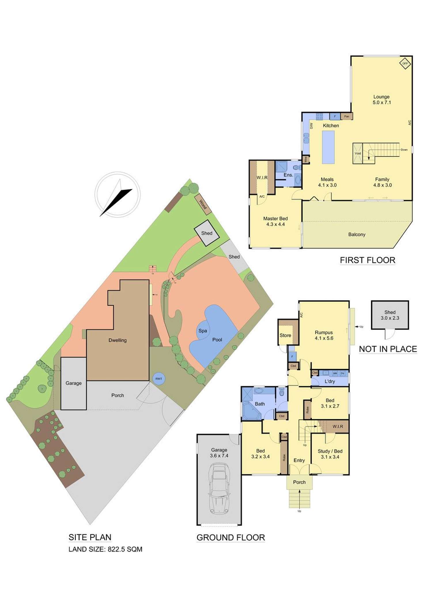 Floorplan of Homely house listing, 25 Memorial Drive, Plenty VIC 3090