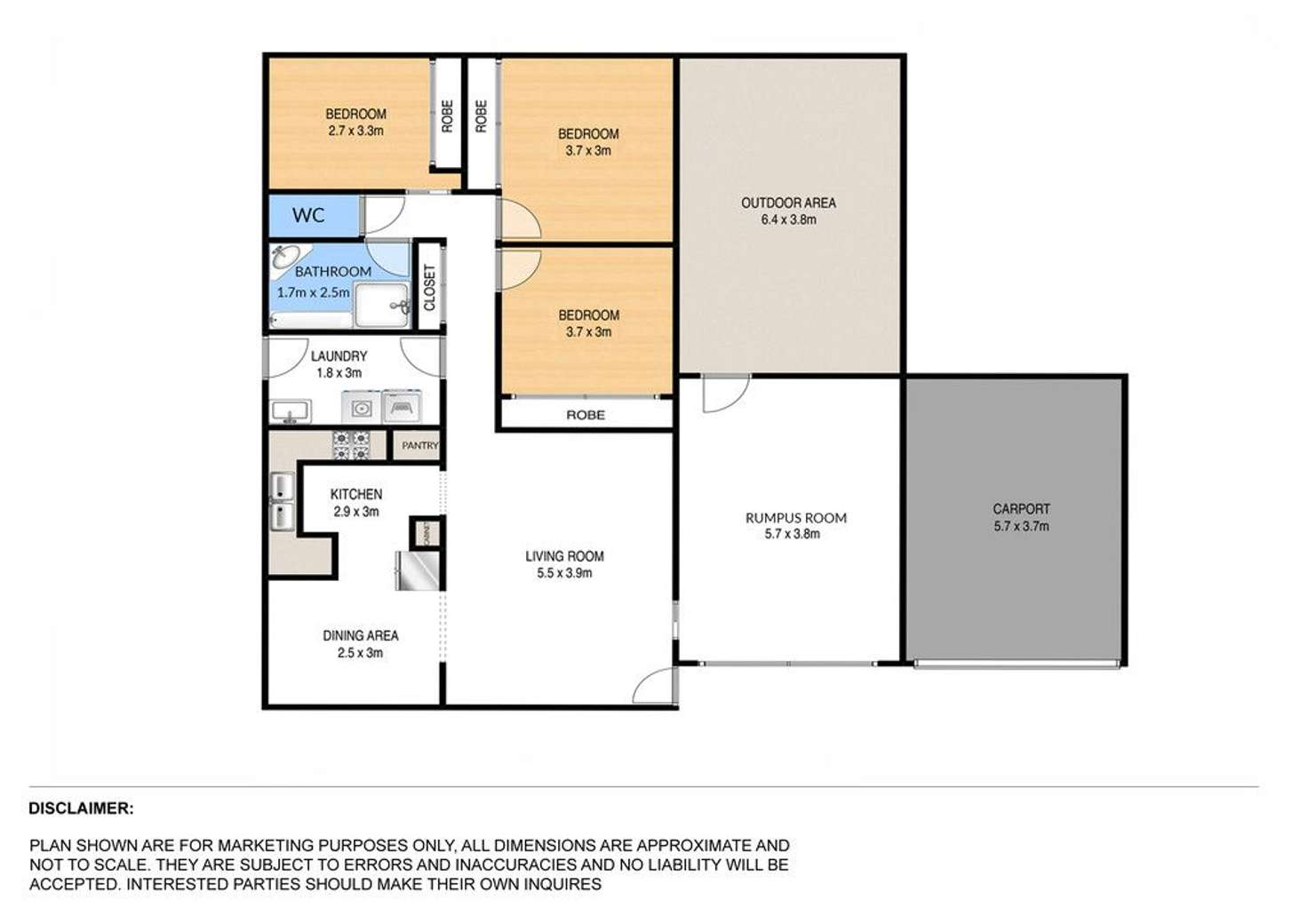Floorplan of Homely house listing, 50 Susan Avenue, Kippa-ring QLD 4021