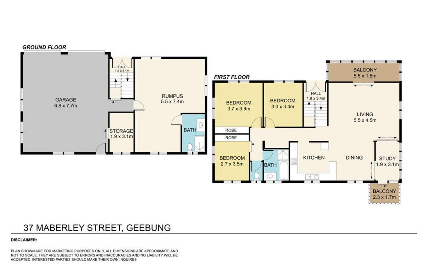 Floorplan of Homely house listing, 37 Maberley Street, Geebung QLD 4034