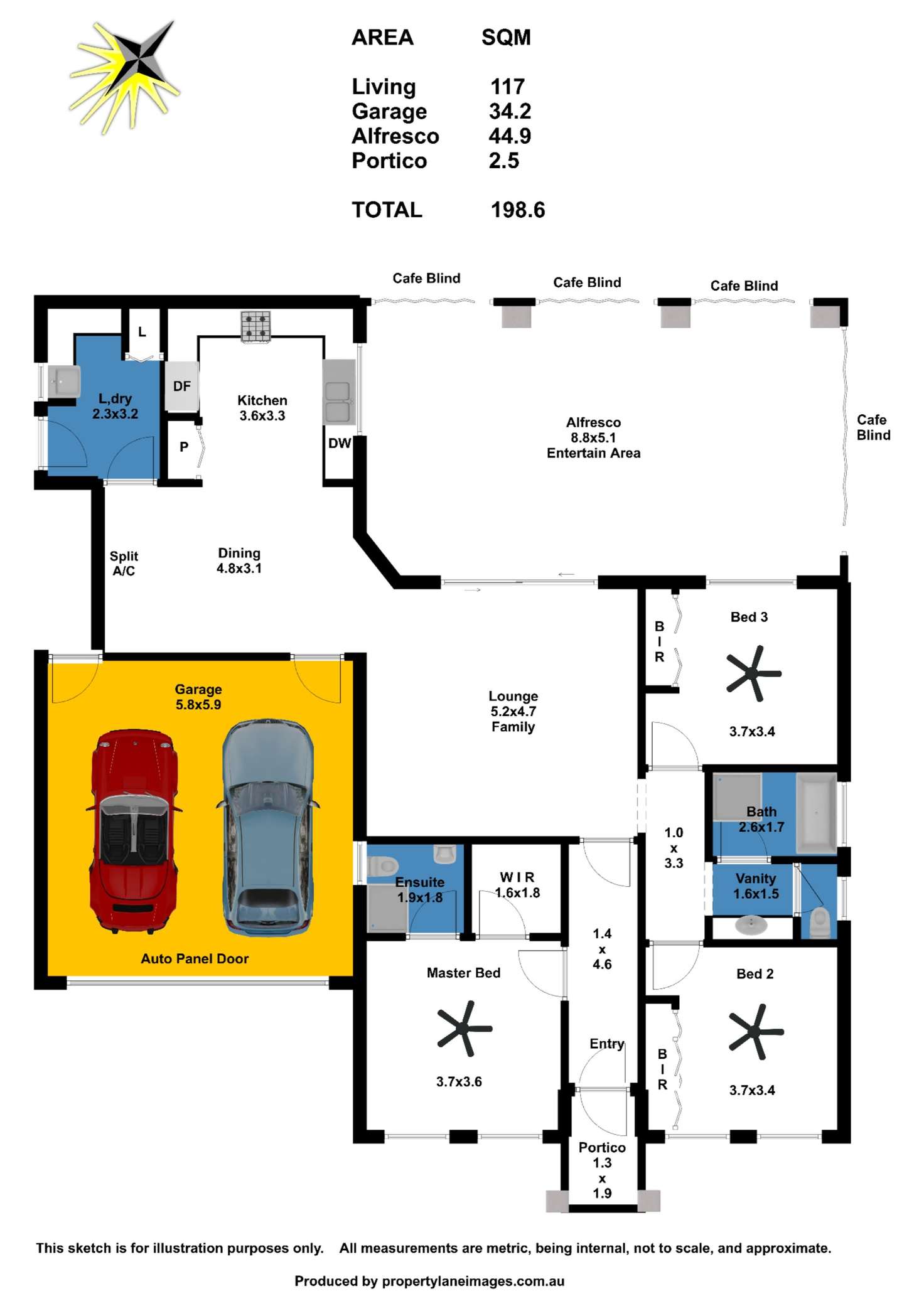 Floorplan of Homely house listing, Unit 6/51 Chamberlain Road, Willaston SA 5118