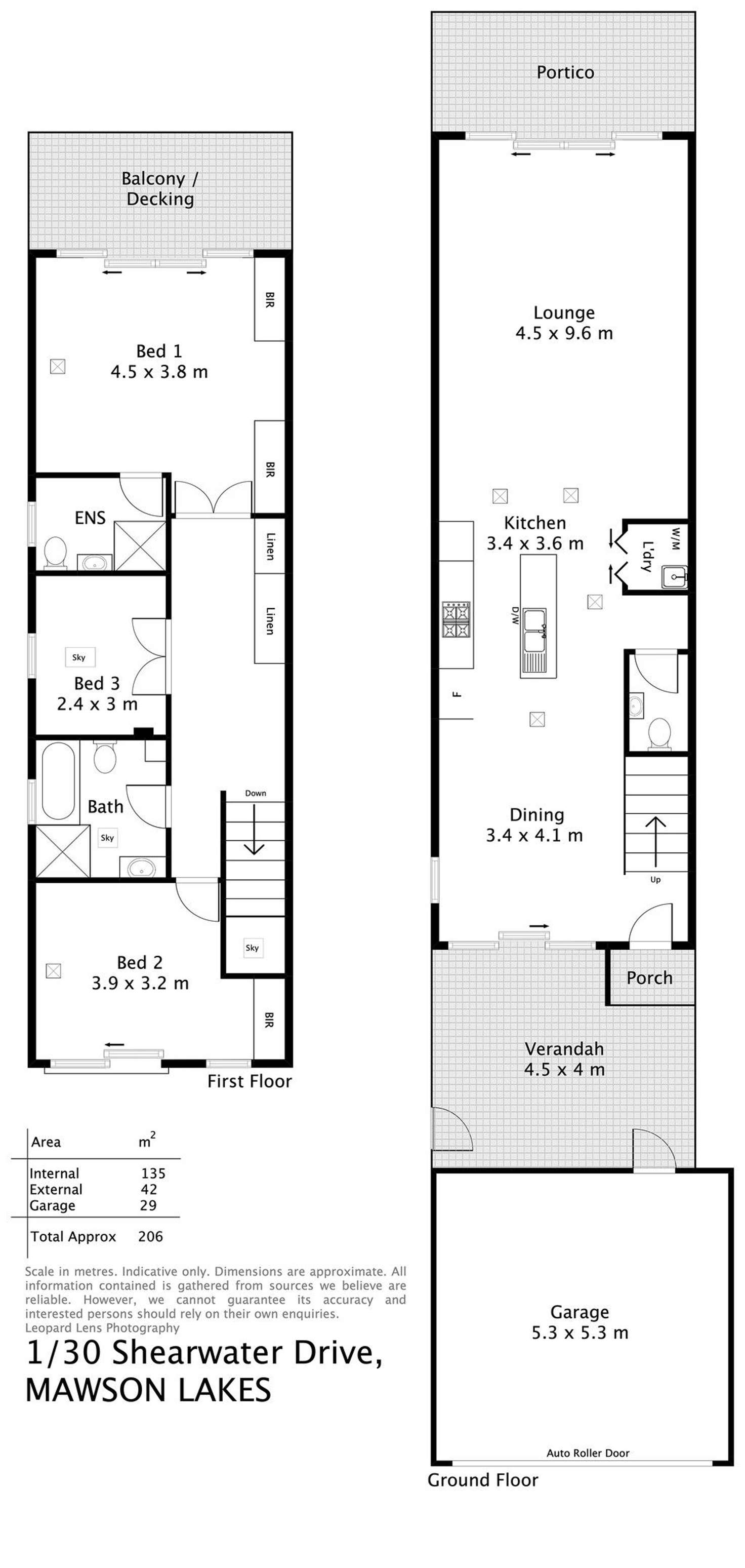Floorplan of Homely house listing, 1, 30 Shearwater Drive, Mawson Lakes SA 5095