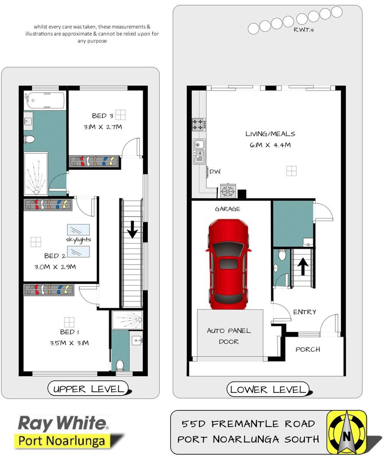 Floorplan of Homely house listing, 55D Fremantle Road, Port Noarlunga South SA 5167