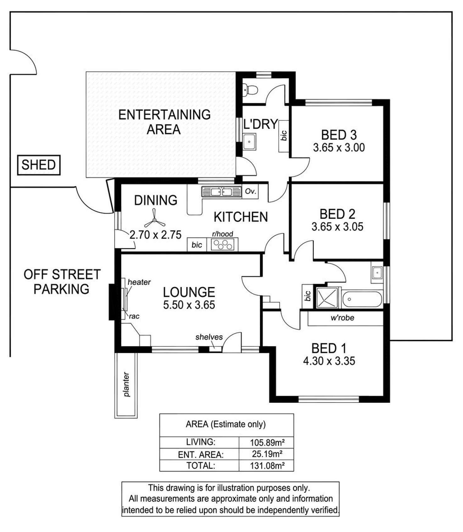 Floorplan of Homely house listing, 44 Craig Street, Richmond SA 5033