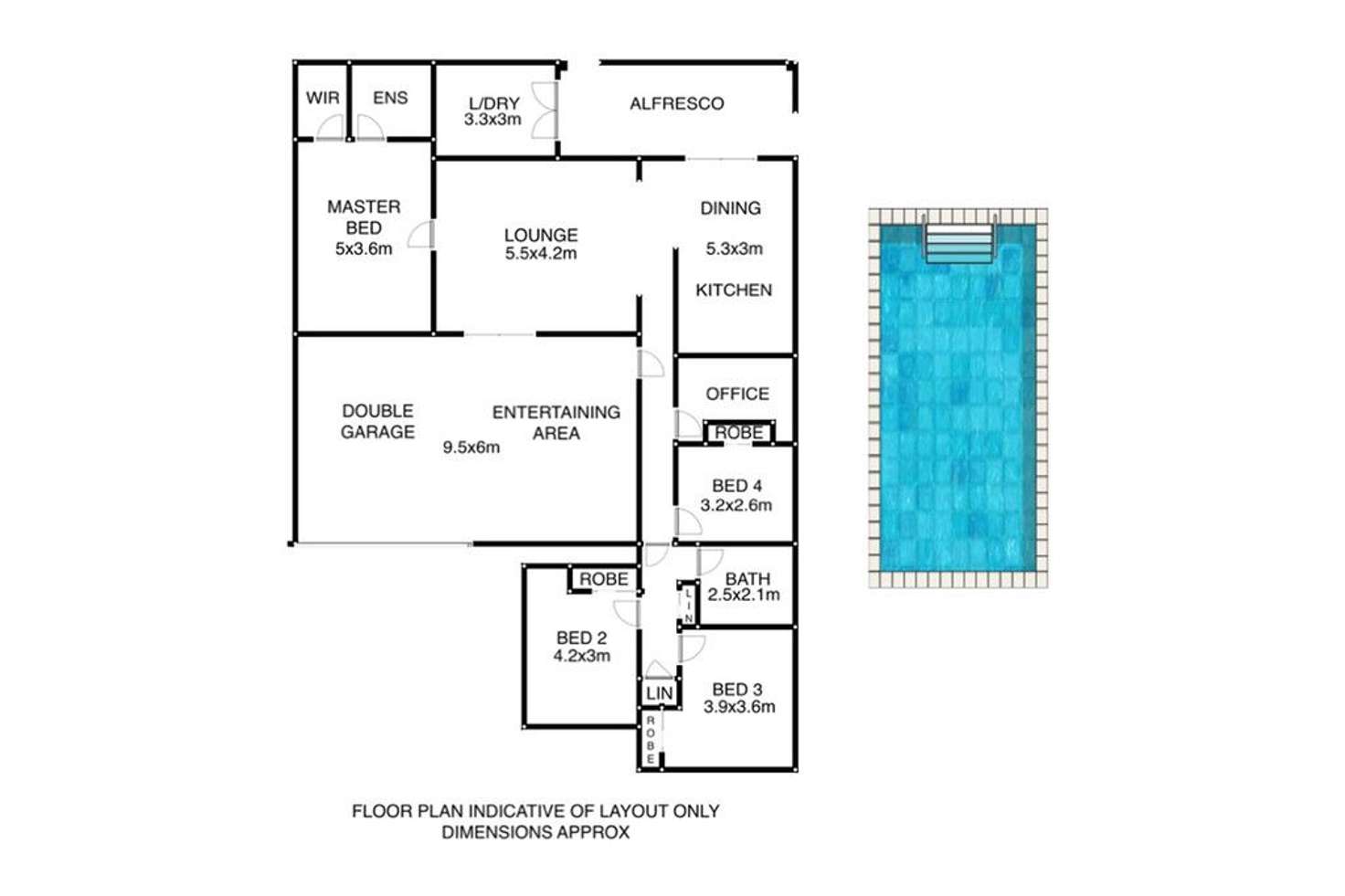 Floorplan of Homely house listing, 8 Kirby Court, Rochedale South QLD 4123
