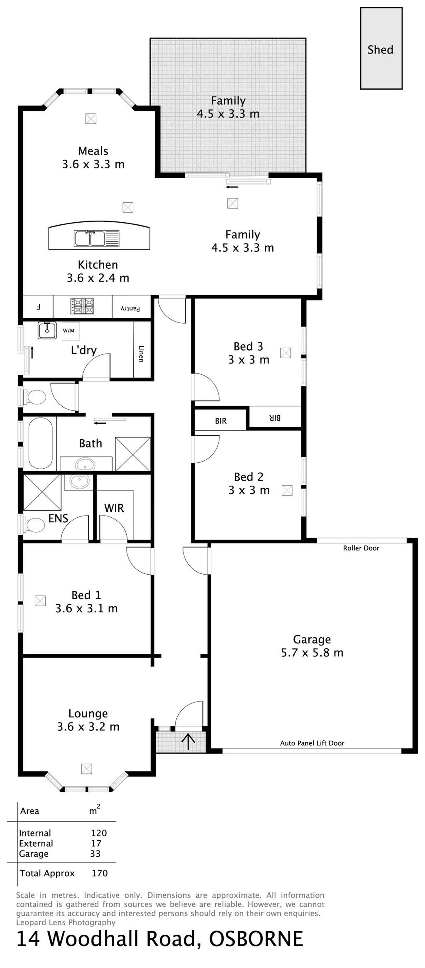 Floorplan of Homely house listing, 14 Woodhall Road, Osborne SA 5017