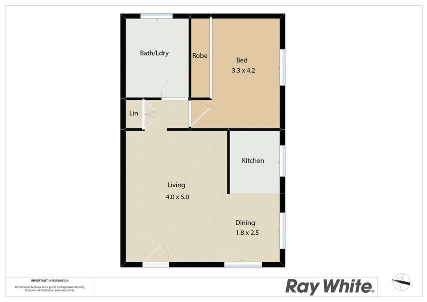 Floorplan of Homely unit listing, 17/230 Newcastle Road, Jesmond NSW 2299
