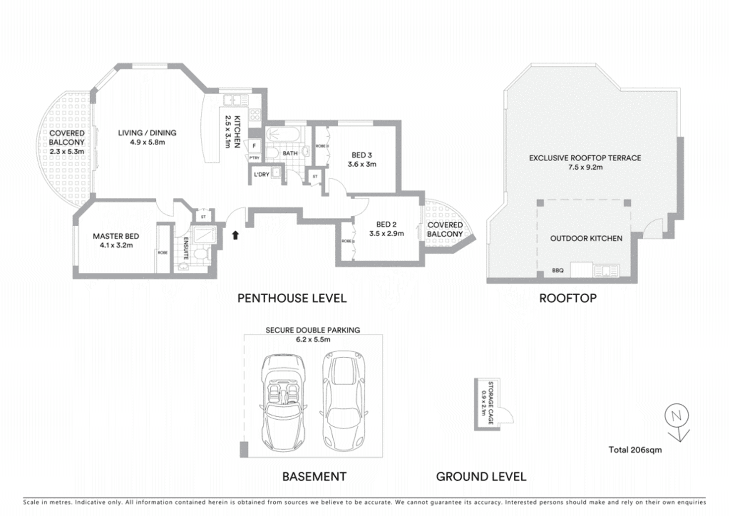 Floorplan of Homely apartment listing, Unit 19/82 Albert Street, Kings Beach QLD 4551