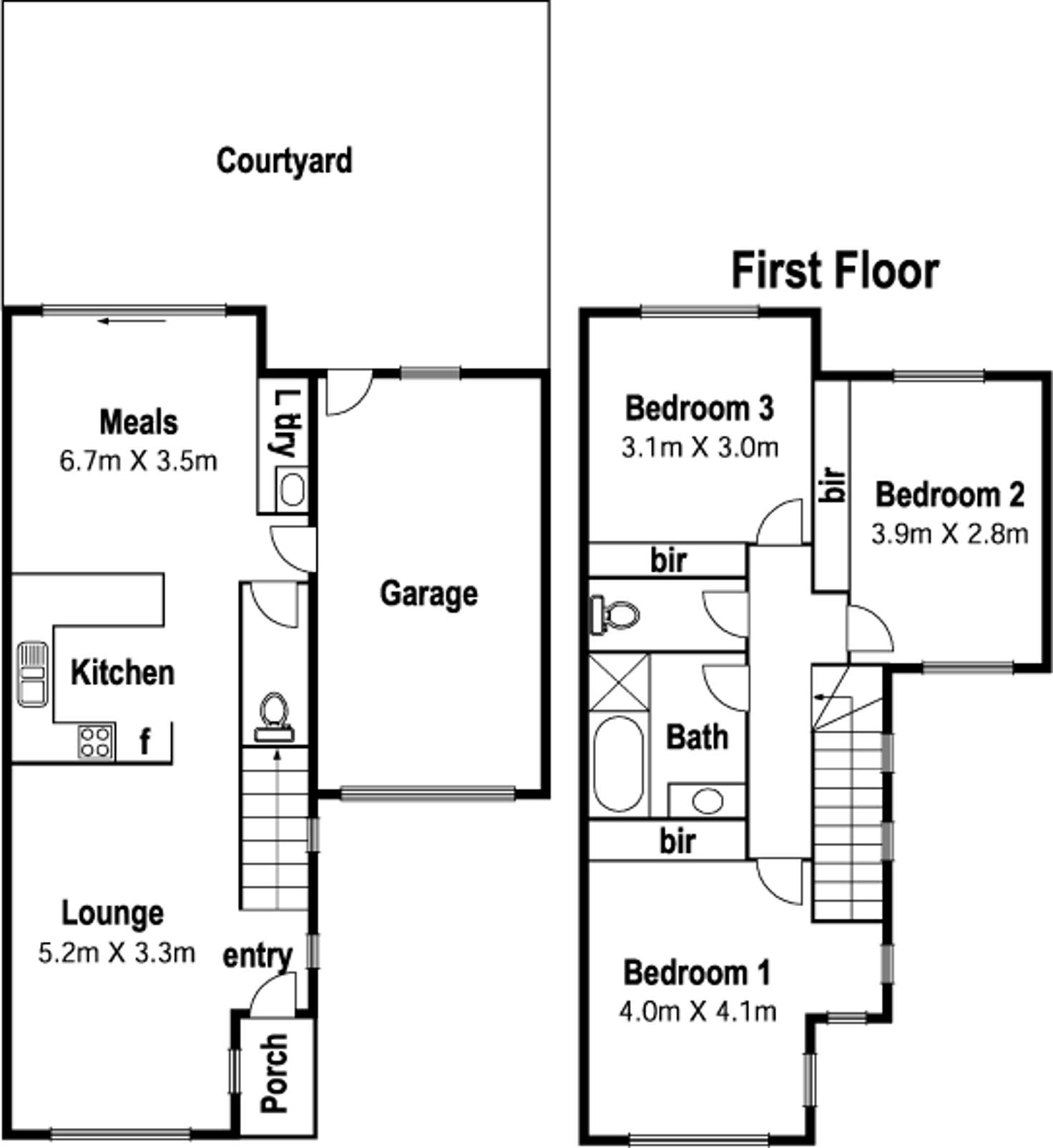 Floorplan of Homely house listing, 25/90 Edgars Road, Thomastown VIC 3074