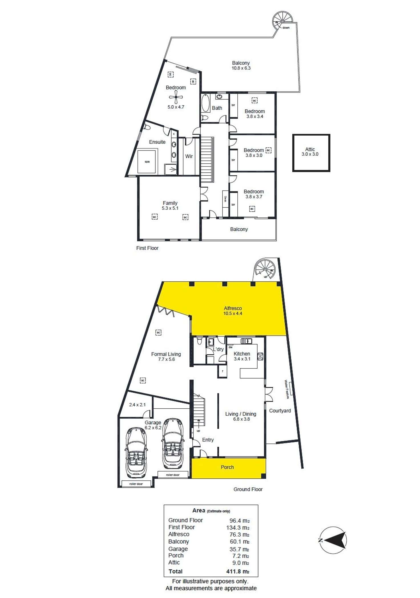 Floorplan of Homely house listing, 4 Pam Street, Firle SA 5070