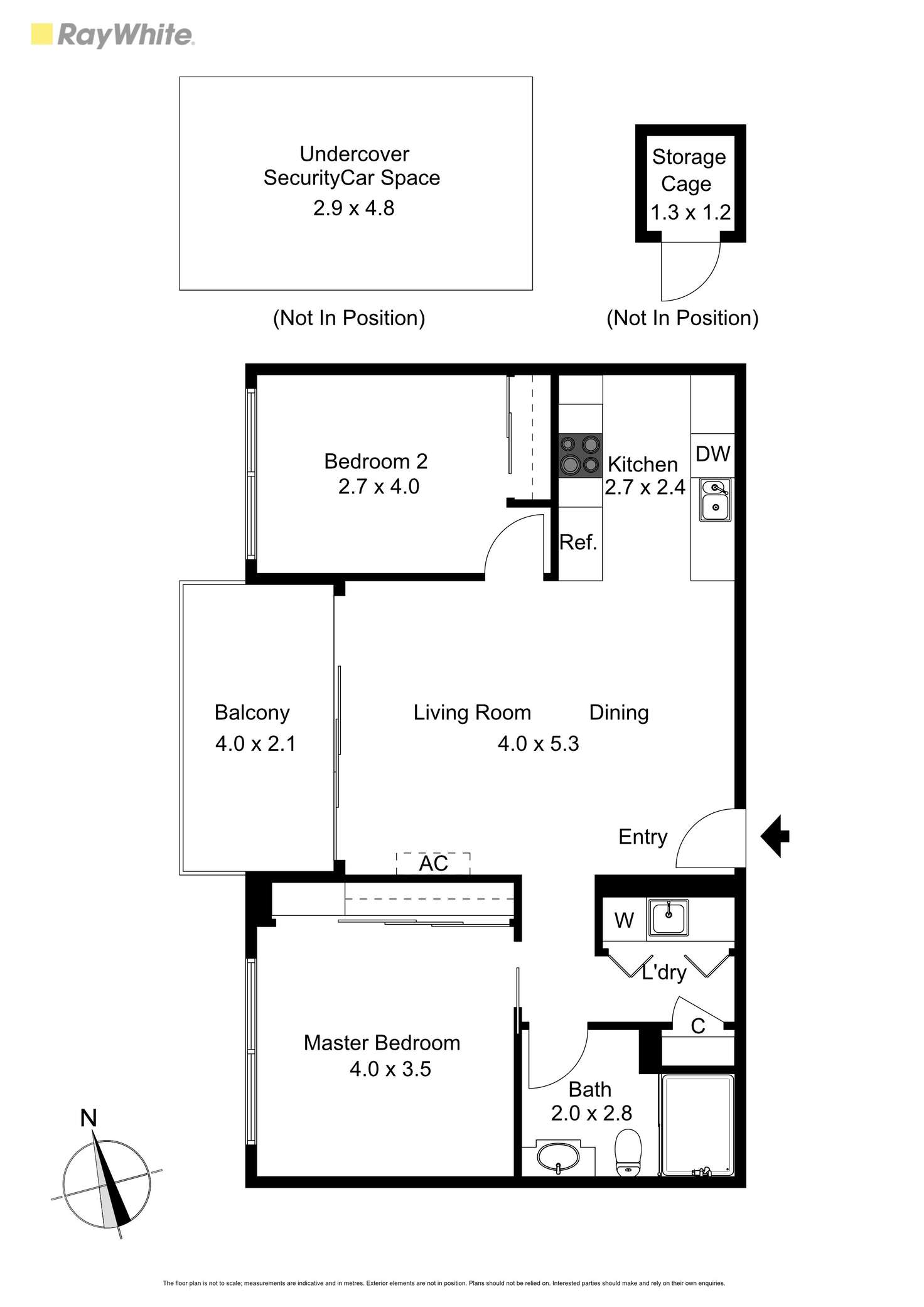 Floorplan of Homely unit listing, 204/38 Playne Street, Frankston VIC 3199