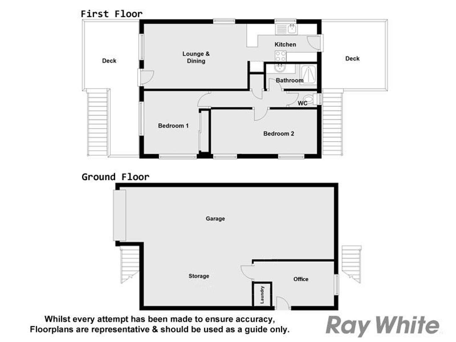 Floorplan of Homely house listing, 63 Donald Street, Woody Point QLD 4019