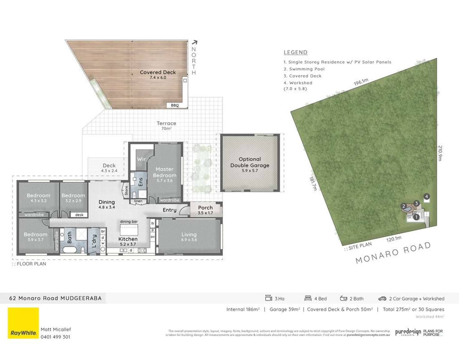 Floorplan of Homely acreageSemiRural listing, 62 Monaro Road, Mudgeeraba QLD 4213