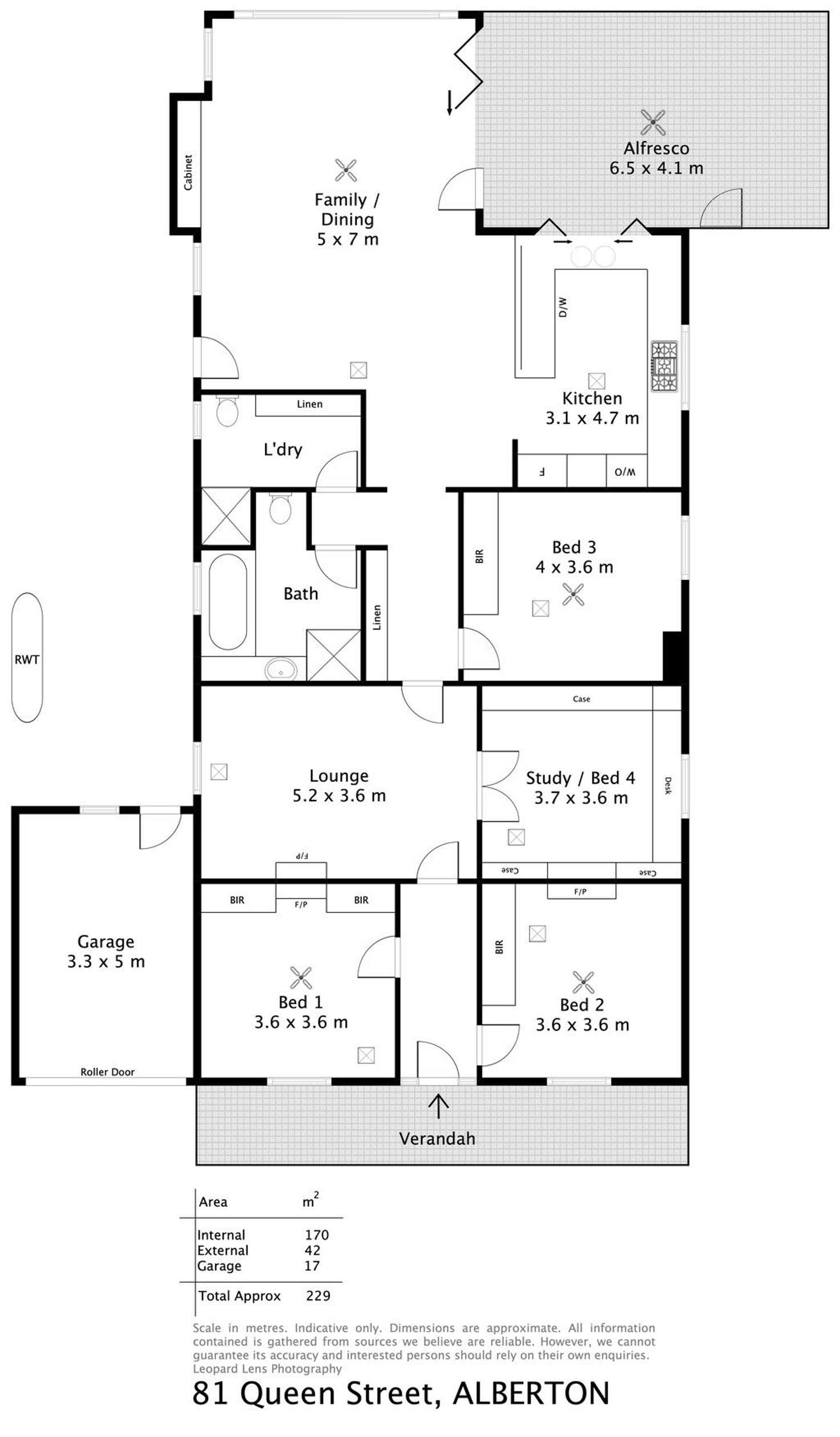 Floorplan of Homely house listing, 81 Queen Street, Alberton SA 5014